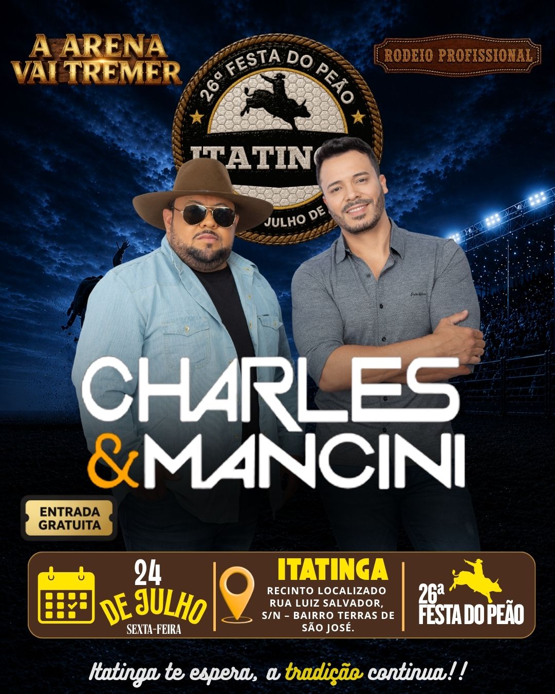 Charles & Mancini — 24 de julho