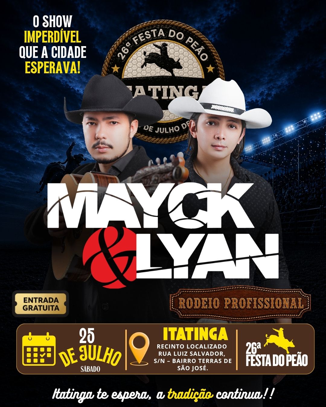 Mayck & Lyan — 25 de julho